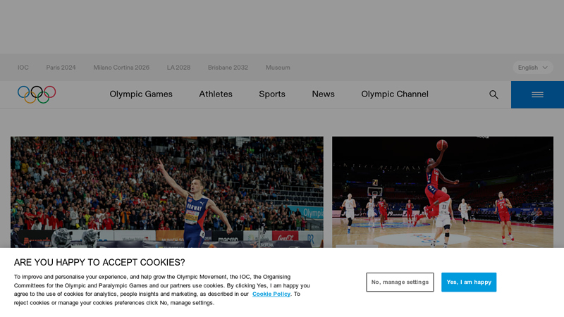 Welcome to the website of the Olympic Movement - Olympic.org 缩略图